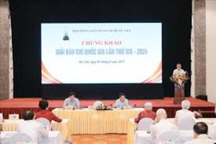 Khai mạc vòng chấm chung khảo Giải Báo chí quốc gia lần thứ XIX năm 2024