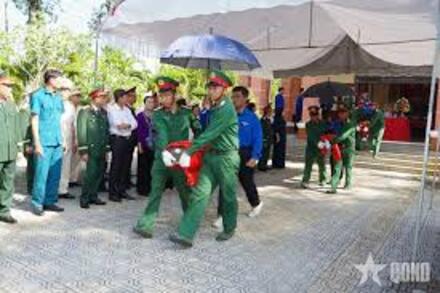 Bến Tre tổ chức lễ truy điệu và cải táng 51 hài cốt liệt sĩ