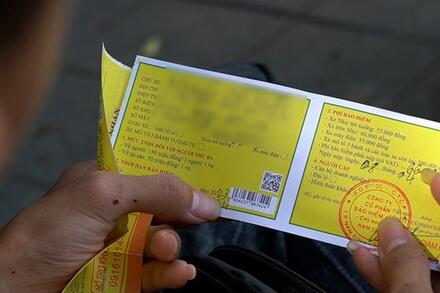 Nhiều người có tâm lý mua bảo hiểm xe máy chỉ để đối phó