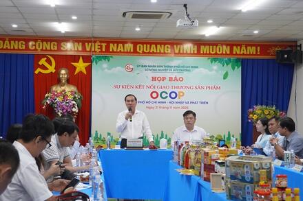 Livestream quảng bá sản phẩm OCOP của TPHCM