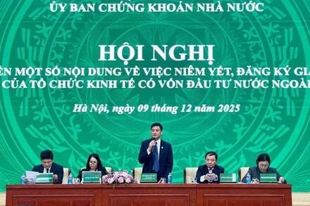 Quy mô doanh nghiệp FDI trên sàn chưa tương xứng với thị trường chứng khoán