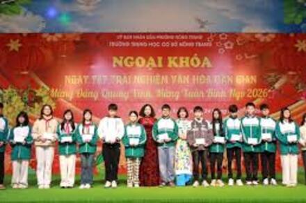 Giáo dục truyền thống qua trải nghiệm Tết cổ truyền tại trường học