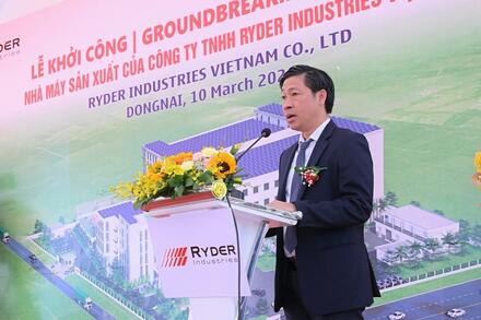 Ryder Industries góp phần thúc đẩy công nghiệp công nghệ cao Đồng Nai