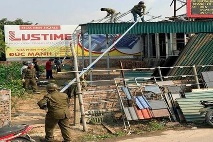 Ninh Bình quyết liệt xử lý công trình xây trái phép trên đất nông nghiệp