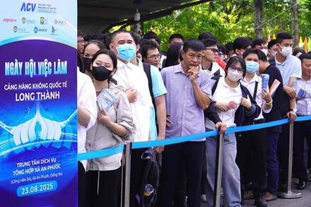 Mỏ việc làm ở sân bay Long Thành đang cần thợ giỏi tham gia khai thác