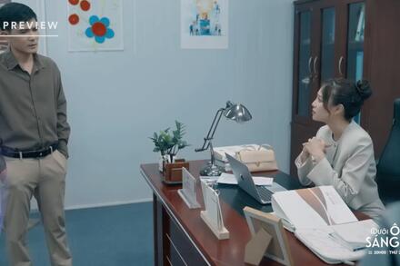 Dưới ô cửa sáng đèn tập 2: Diệu và Sinh mâu thuẫn về quan điểm làm ăn