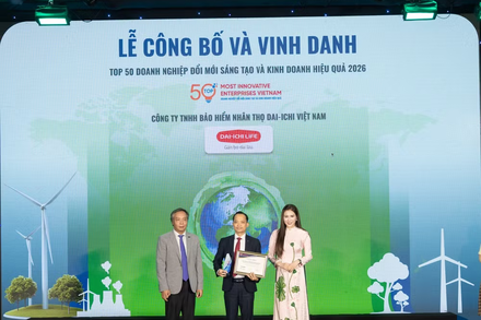 Dai-ichi Life Việt Nam được vinh danh với 4 giải thưởng uy tín tại Diễn đàn Doanh nghiệp Việt Nam 2026