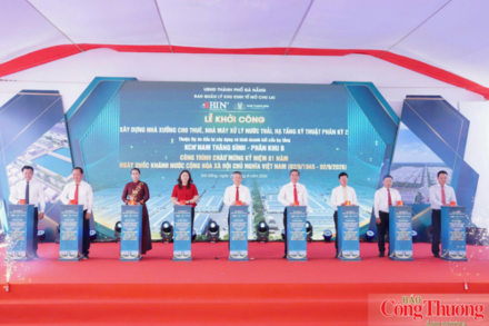 Đà Nẵng: Khởi công 3 hạng mục Khu công nghiệp Nam Thăng Bình