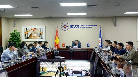 EVN và Tập đoàn Lưới điện Phương Nam Trung Quốc tổ chức hội thảo về chuyển đổi số