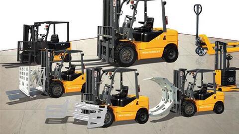Hãng lắp ráp xe nâng MGA đắt hàng khai trương đầu năm