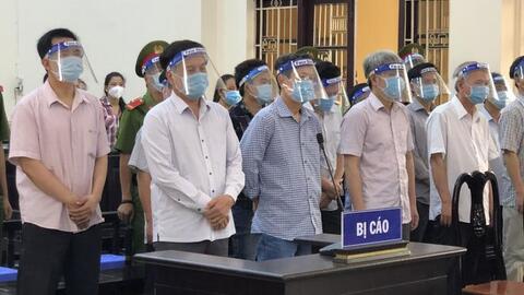 Nguyên Chủ tịch UBND TP Trà Vinh Diệp Văn Thạnh hầu toà