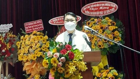 Ông Nguyễn Tùng Lâm làm Hiệu trưởng Trường Cao đẳng Kiến trúc - Xây dựng TP HCM