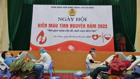 Vận động cán bộ, viên chức Đà Nẵng hiến hơn 400 đơn vị máu cứu người