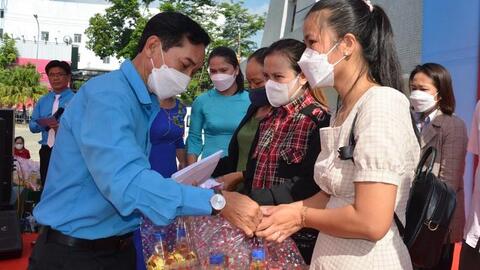 LĐLĐ tỉnh Quảng Ngãi phát động "Tháng Công nhân"