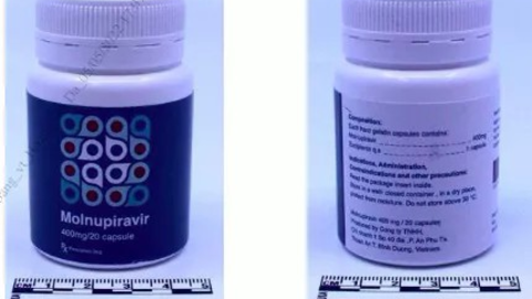Thuốc giả Molnupiravir phát hiện tại Thụy Sỹ có thông tin tiếng Việt
