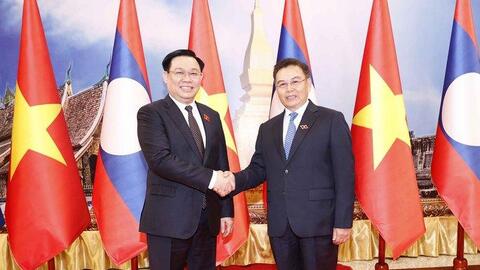 Việt - Lào đẩy mạnh hợp tác hoạt động Quốc hội