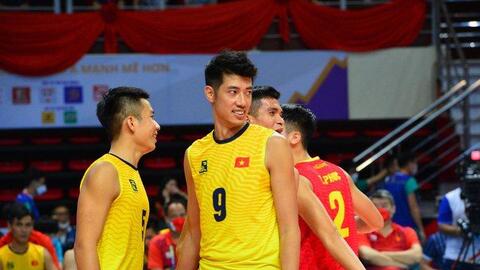 Bóng chuyền nam chưa thể chạm đến HCV tại SEA Games 31