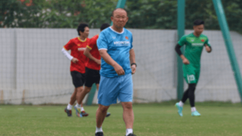 HLV Park Hang Seo đã làm xong sứ mệnh