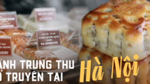 Những hàng bánh Trung thu đúng chất cổ truyền và mang đậm hương vị xưa tại Hà Nội