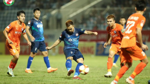 CLB Hải Phòng thua trên sân nhà, TopenLand Bình Định vươn ngôi đầu bảng