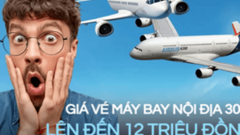 Giá vé máy bay 30/4 gấp 3 lần ngày thường, nhiều người vội vã "quay xe": Du lịch nước ngoài "lên ngôi", 2 phương án tiết kiệm chi phí khác được ưa chuộng