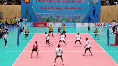Thắng Thái Lan, chủ nhà Quân đội Việt Nam giành ngôi vô địch