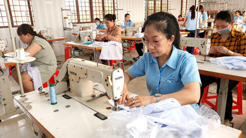 Rèn nghề cho đoàn viên