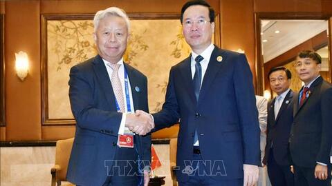 Chủ tịch nước gặp Chủ tịch Ngân hàng Đầu tư cơ sở hạ tầng châu Á