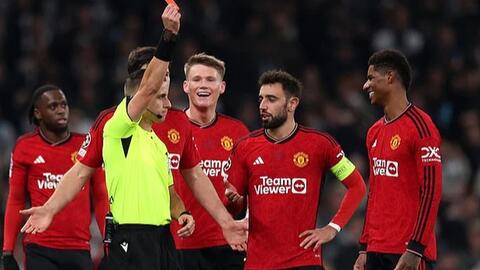 Tranh cãi tấm thẻ đỏ của Rashford và thất bại não nề của Man United