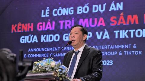 Tập đoàn KIDO hợp tác với TikTok ra mắt kênh giải trí mua sắm E2E