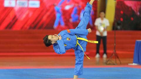Vovinam Việt tiếp tục chiếm ưu thế