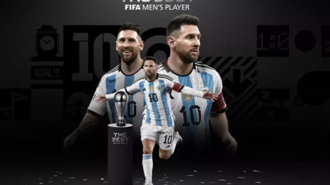 Thắng kịch tính Haaland, Messi giành giải "FIFA The Best 2023"