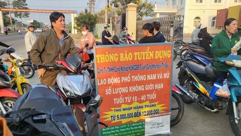 Bình Dương: Tăng đãi ngộ để thu hút công nhân