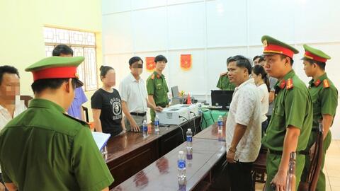 Bắt giam nguyên 1 phó trưởng phòng tài nguyên và môi trường ở tỉnh Bình Phước