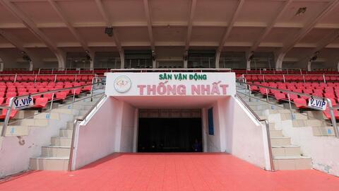Loạt ảnh hiện trạng xuống cấp của sân vận động Thống Nhất