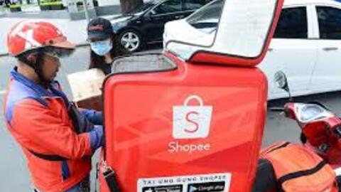 Shopee lần đầu có lãi, cổ phiếu của công ty mẹ tăng vọt 17%