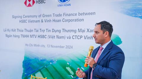 Theo đuổi kinh tế tuần hoàn, Vĩnh Hoàn trở thành DN thủy sản Việt đầu tiên HSBC cấp tín dụng xanh