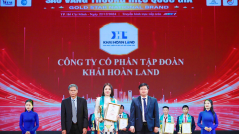 Tập đoàn Khải Hoàn Land - Nhà phát triển bất động sản tiêu biểu năm 2024