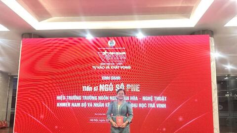 Tiến sĩ Ngô Sô Phe, người giữ lửa văn hóa Khmer giữa thời đại số