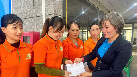 Công đoàn Gia Lai san sẻ khó khăn với đoàn viên, người lao động bị ảnh hưởng bão lũ