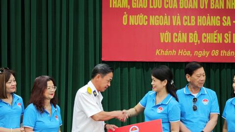 Kiều bào tặng vườn rau xanh 250 triệu đồng cho đảo Trường Sa Lớn