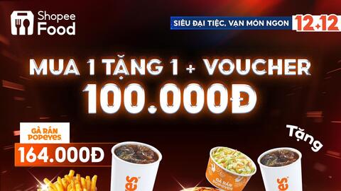 ShopeeFood “bắt tay” B.O.F chiêu đãi tuần lễ đại tiệc sinh nhật: Món ngon phủ bàn, deal hot phủ sóng