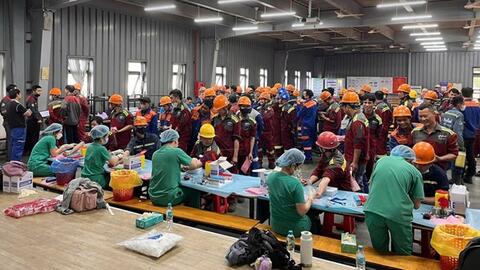 Tổ chức khám sức khỏe cho hơn 700 công nhân lao động