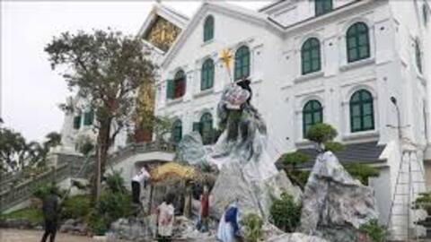 Rộn ràng không khí Giáng sinh nơi xứ đạo