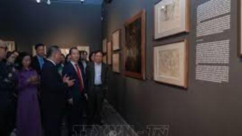 Khai mạc triển lãm chuyên đề đặc biệt tôn vinh họa sĩ Tô Ngọc Vân