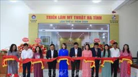 Khai mạc Triển lãm Mỹ thuật Hà Tĩnh năm 2025