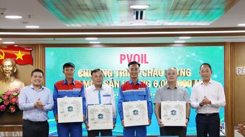 PVOIL đạt mốc sản lượng 6 triệu m3: Bước tiến vượt bậc sau 17 năm phát triển