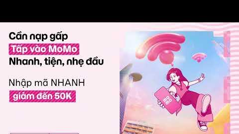 Cần Nạp Data Gấp - Tấp Liền Vào Momo: Nhanh, Tiện, Nhiều Ưu Đãi!