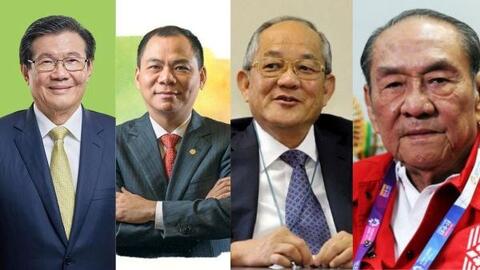 Biến động tài sản 5 tỉ phú giàu nhất Đông Nam Á