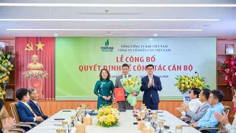 PV GAS CNG có Giám đốc mới